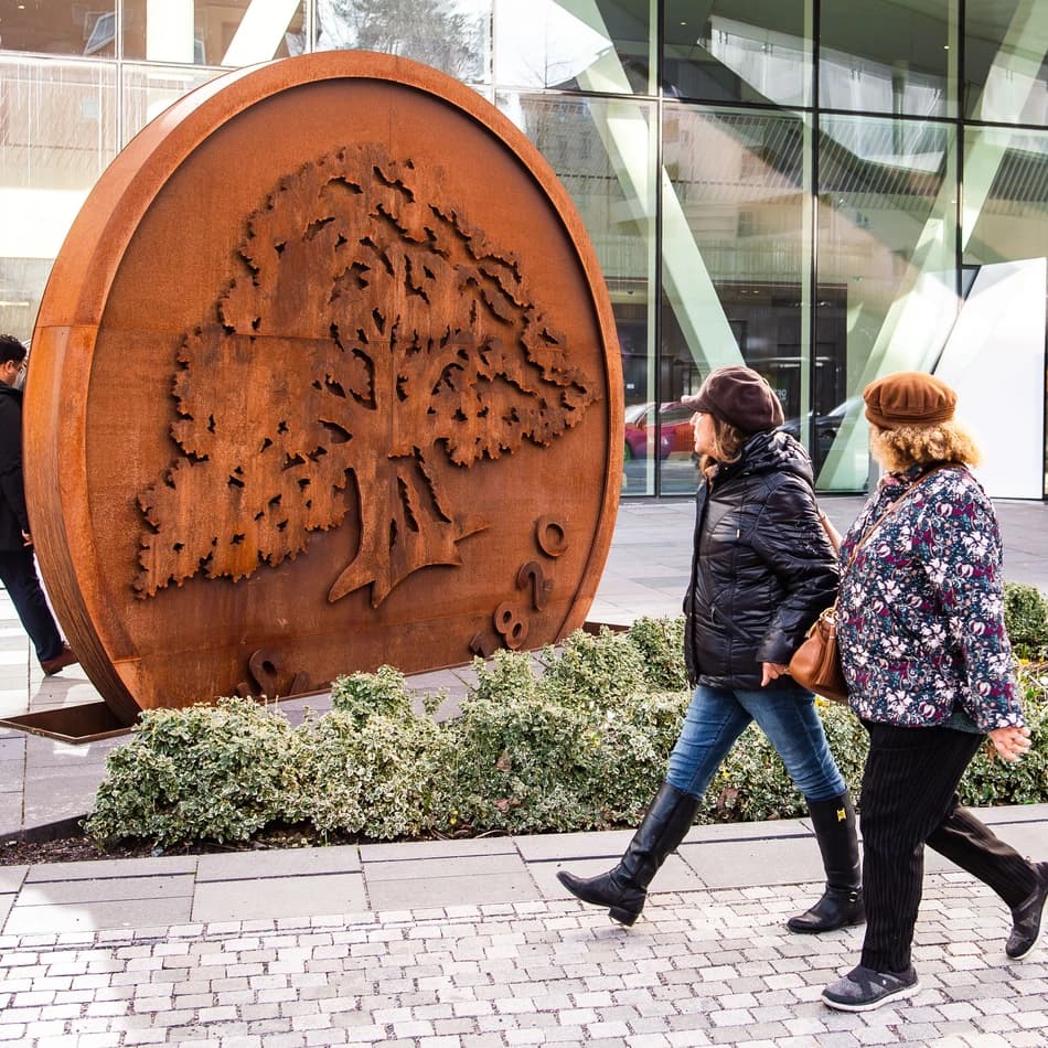 Swedbanks huvudkontor den 27 mars 2019 i Stockholm.