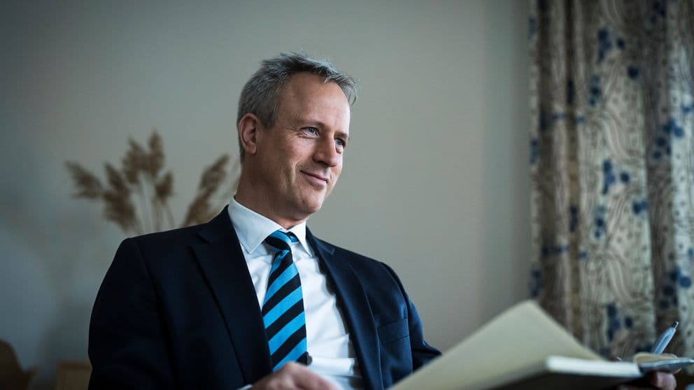 SBB:s VD Leiv Synnes. Foto: Bildbyrån