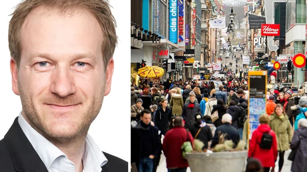 SEB:s prognoschef Daniel Bergvall. Foto: Pressbild / Tim Aro / SvD / TT