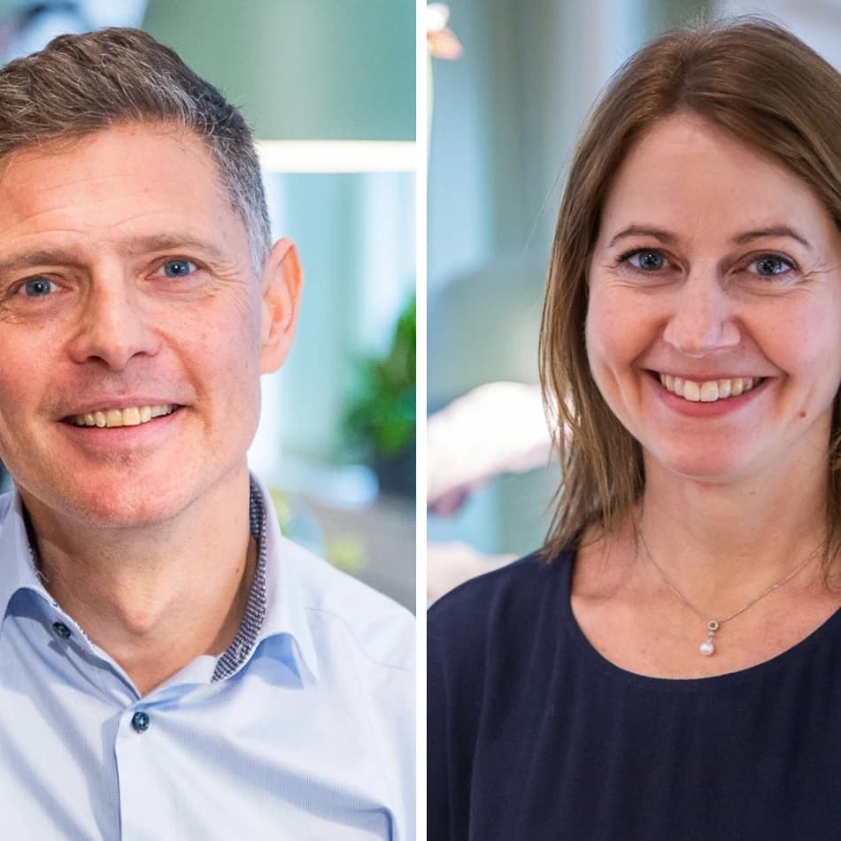 Gustaf Unger och Maria Wärn på Avanza