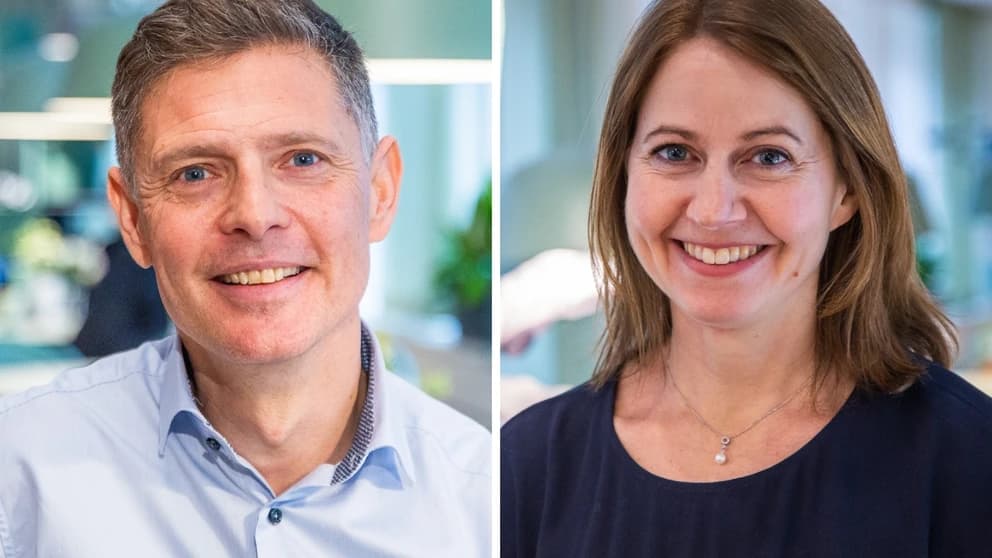 Gustaf Unger och Maria Wärn på Avanza