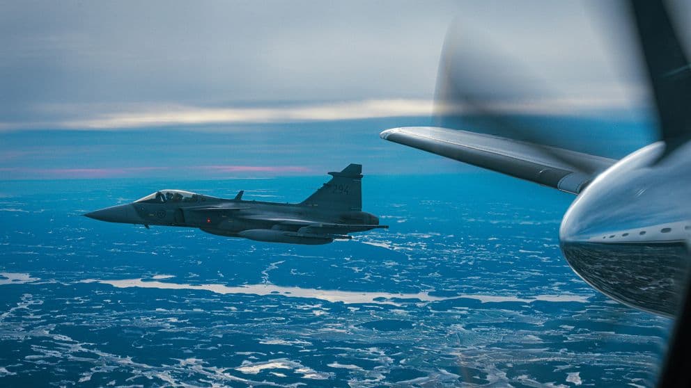 Jas Gripen Saab 