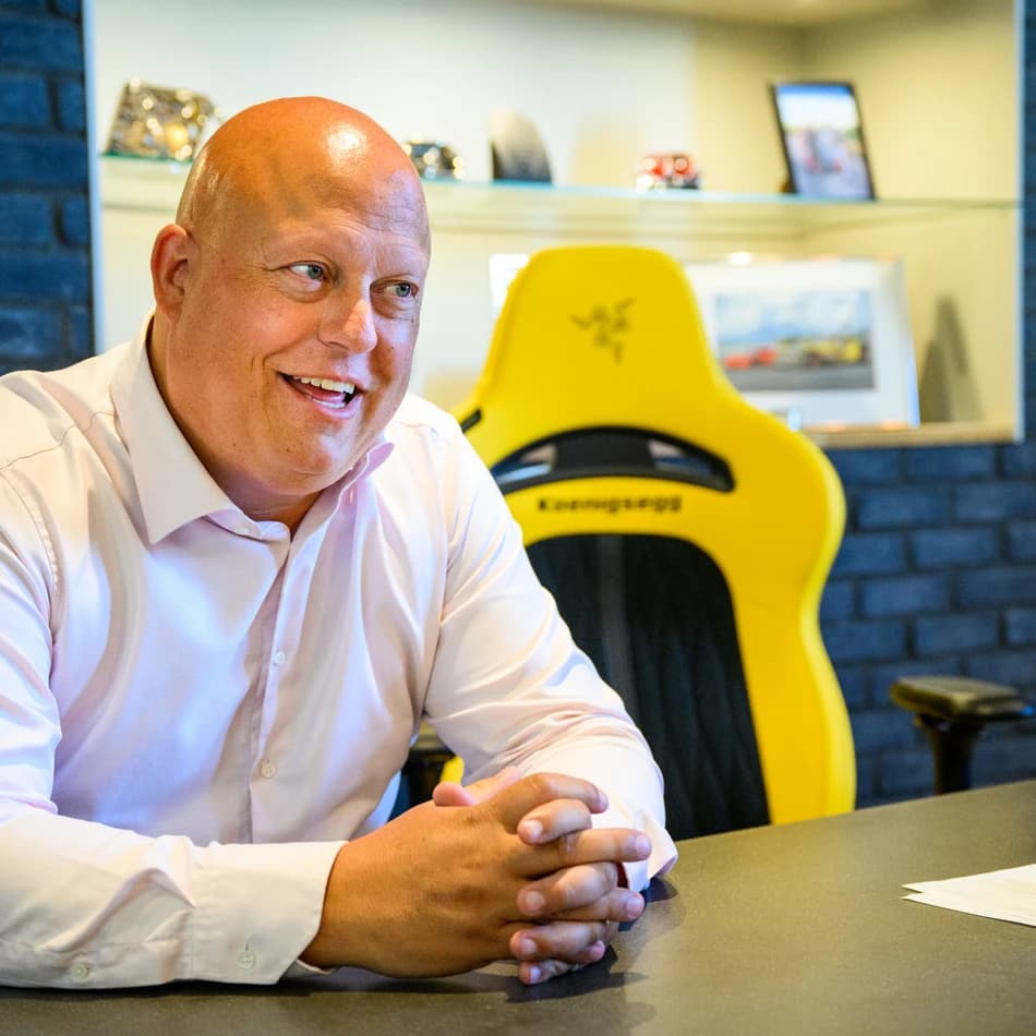Christian von Koenigsegg, grundare och VD för Koenigsegg.
Foto: Ludvig Thunman / BILDBYRÅN 