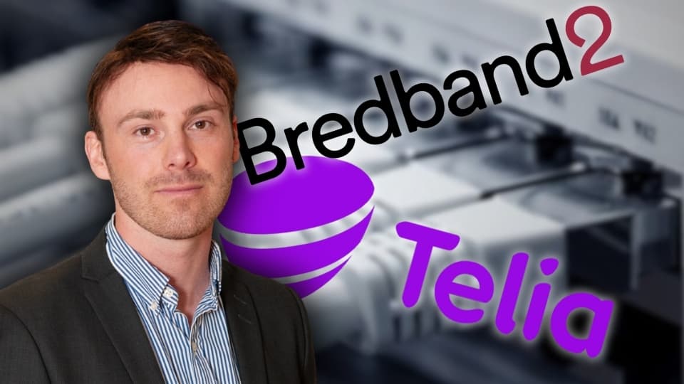 Telia lägger bud på Bredband2