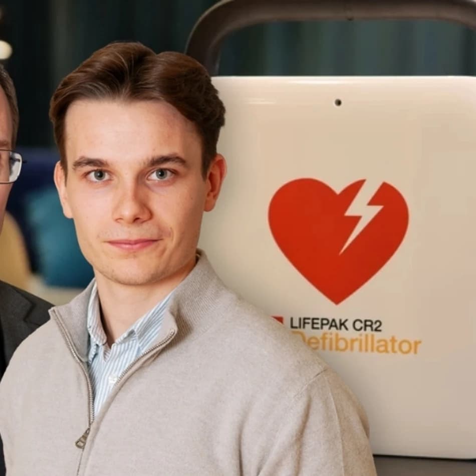 Safe Life är Byggmästare AJ Ahlströms största innehav. Bolaget säljer hjärtstartare till offentliga och privata aktörer.