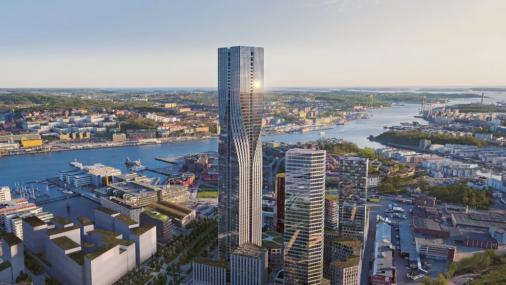 Karlatornet i Göteborg ägs av fastighetsbolagen Balder och Doxa