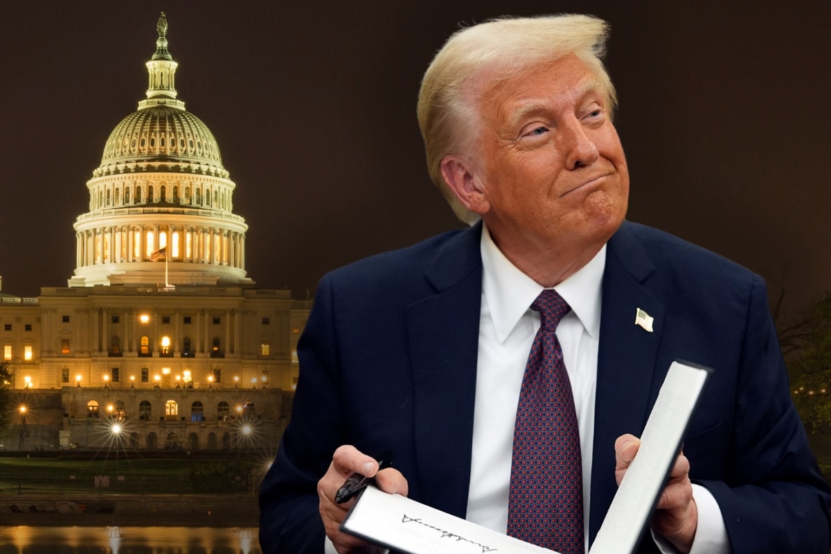 Donald Trump Kapitolium USA