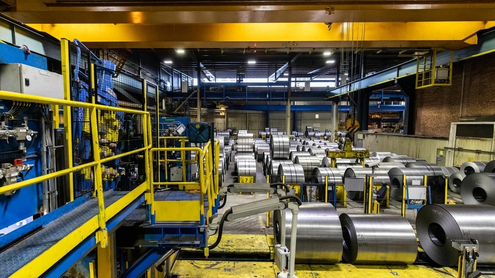 SSAB:s stålfabrik