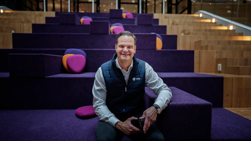 240927 Patrik Hofbauer, VD Telia poserar för ett porträtt under en fotografering den 27 september 2024 i Stockholm. 
Foto: Meli Petersson Ellafi / BILDBYRÅN / COP 162 / MP0094