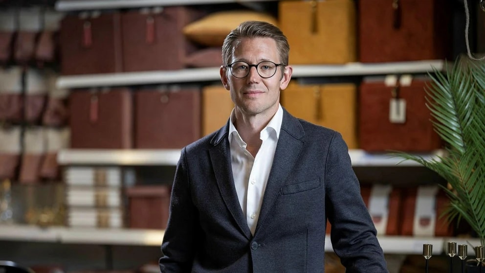 Clas Ohlsons VD Kristofer Tonström