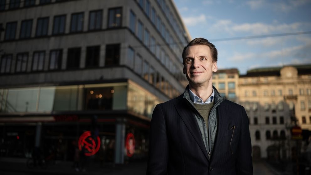 Christian Cederholm, VD på Investor. Foto: Johanna Säll/Bildbyrån