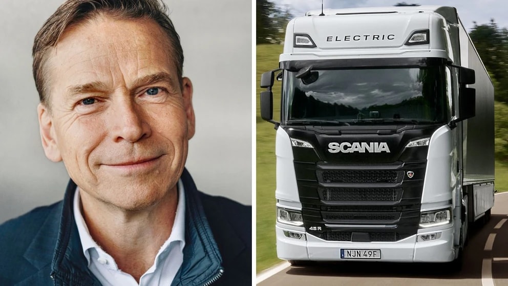 Christian Levin är VD på Traton, där bland annat Scania ingår