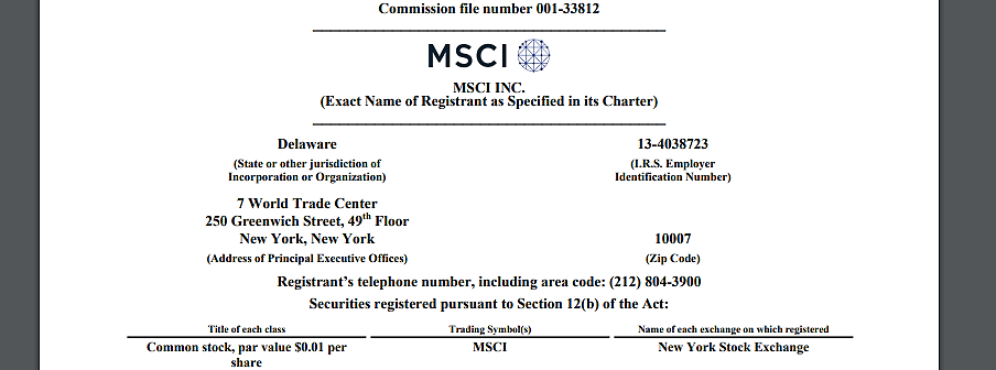 msci